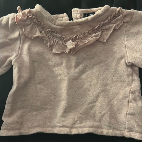 Pink Ruffled Kids Top - Picture 2 of 4